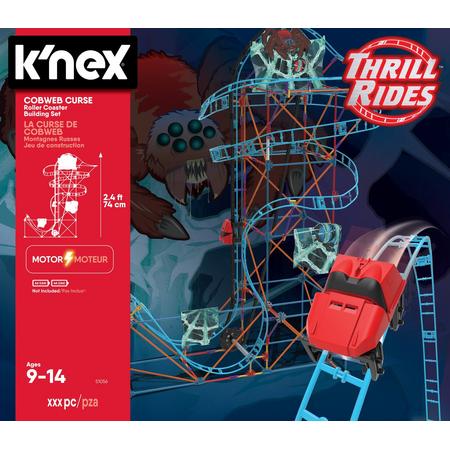 Knex Thrill Rides - Cobweb Curse Roller Coaster